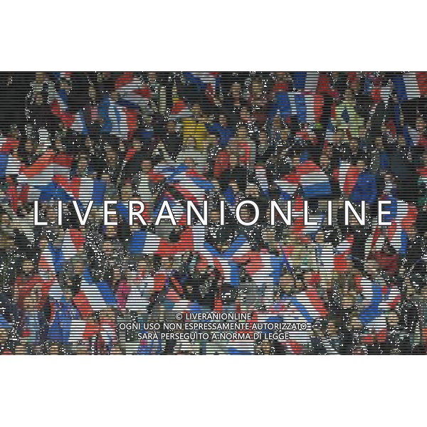 Supporters France - 29.03.2015 - France / Danemark - Match amical -Saint Etienne- Photo : Jean Paul Thomas / Icon Sport AG ALDO LIVERANI SAS ONLY ITALY