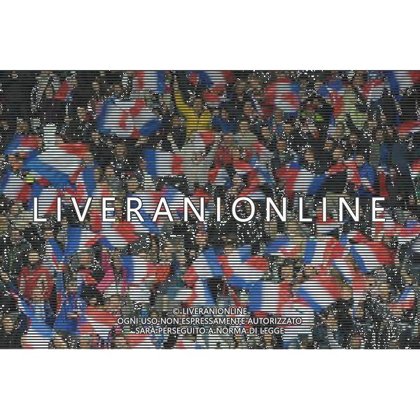 Supporters France - 29.03.2015 - France / Danemark - Match amical -Saint Etienne- Photo : Jean Paul Thomas / Icon Sport AG ALDO LIVERANI SAS ONLY ITALY