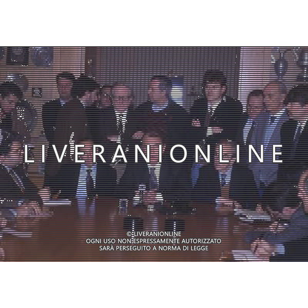 RETROSPETTIVA LUIS SUAREZ ALLENATORE INTER NELLA FOTO LUIS SUAREZ CON ERNESTO PELLEGRINI E GIUSEPPE PRISCO AG ALDO LIVERANI SAS