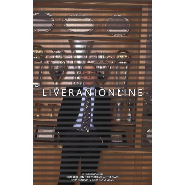 RETROSPETTIVA LUIS SUAREZ ALLENATORE INTER NELLA FOTO LUIS SUAREZ NELLA SEDE INTER IN VIA DURINI A MILANO AG ALDO LIVERANI SAS