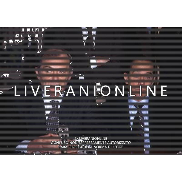 RETROSPETTIVA LUIS SUAREZ ALLENATORE INTER NELLA FOTO LUIS SUAREZ CON ERNESTO PELLEGRINI AG ALDO LIVERANI SAS