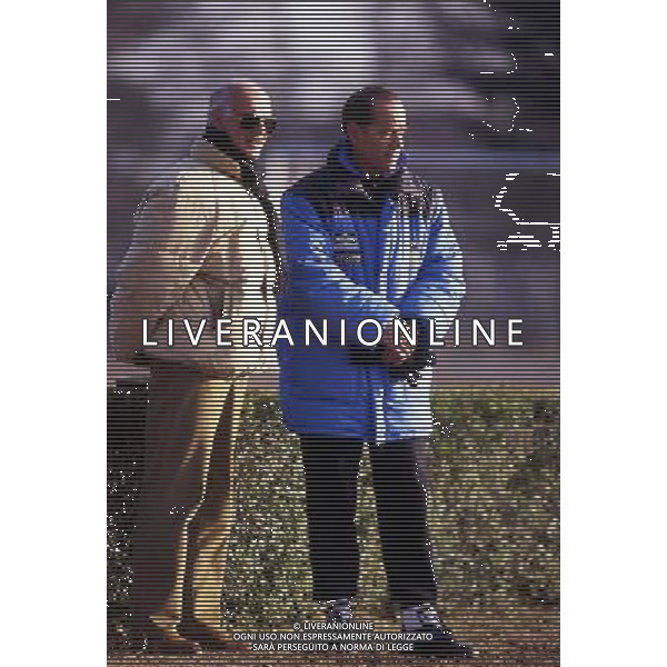 RETROSPETTIVA LUIS SUAREZ ALLENATORE INTER NELLA FOTO LUIS SUAREZ CON ARRIGO SACCHI AG ALDO LIVERANI SAS