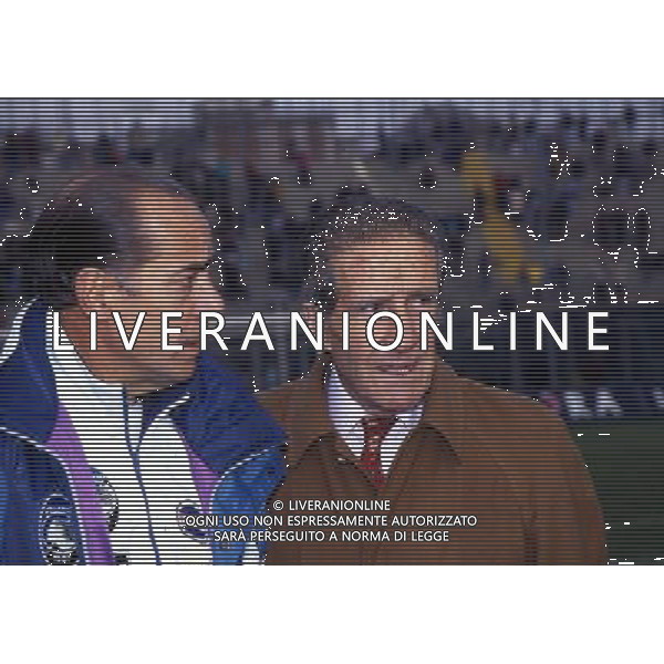RETROSPETTIVA HELENIO HERRERA NELLA FOTO HELENIO HERRERA CON LUIS SUAREZ AG ALDO LIVERANI SAS