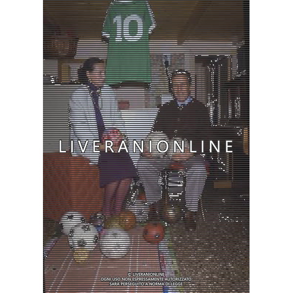 RETROSPETTIVA HELENIO HERRERA NELLA FOTO HELENIO HERRERA CON LA MOGLIE FIORA GANDOLFI AG ALDO LIVERANI SAS