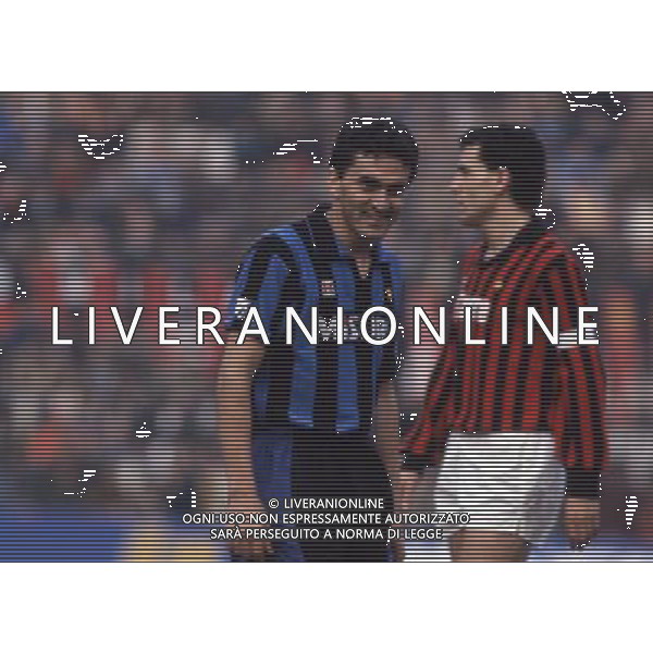RETROSPETTIVA ANTONIO SABATO CALCIATORE NELLA FOTO SABATO ANTONIO CON LA MAGLIA DELL\'INTER AG ALDO LIVERANI SAS