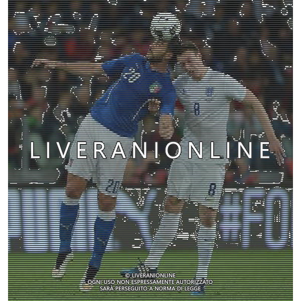 Amichevole Torino - 31.03.2015 Italia-Inghilterra Nella Foto:pelle\' graziano jones /Ph.Vitez-Ag. Aldo Liverani