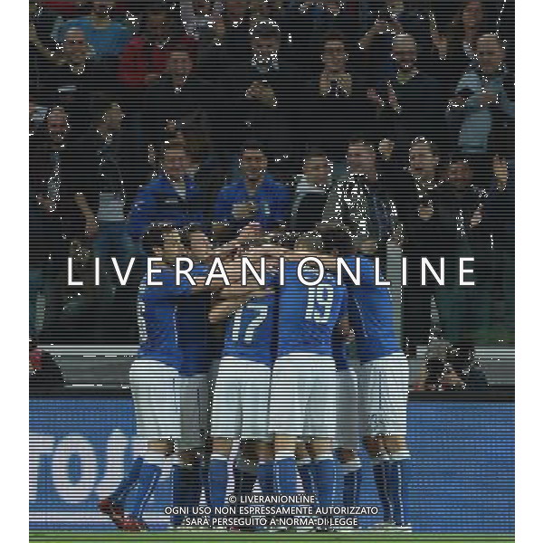 Amichevole Torino - 31.03.2015 Italia-Inghilterra Nella Foto:graziano pelle\' esulta /Ph.Vitez-Ag. Aldo Liverani