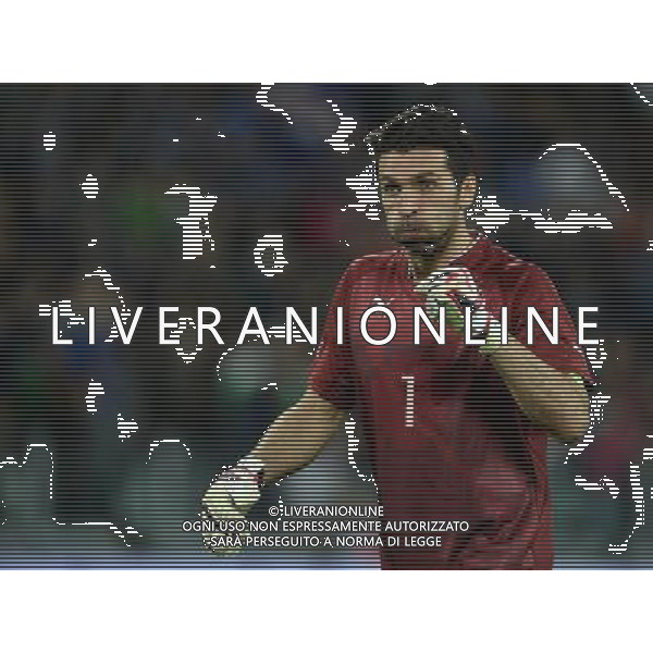 Amichevole Torino - 31.03.2015 Italia-Inghilterra Nella Foto:buffon gianluigi esulta /Ph.Vitez-Ag. Aldo Liverani