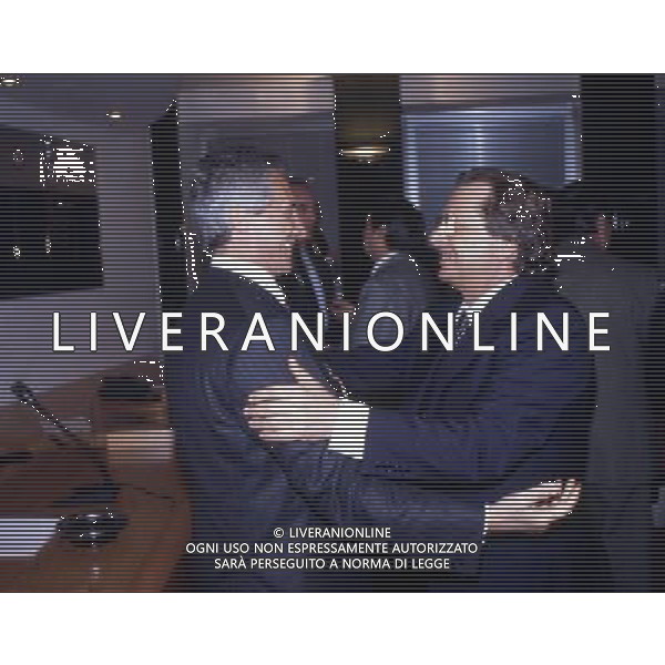 RETROSPETTIVA GINO CORIONI NELLA FOTO GINO CORIONI CON SERGIO CRAGNOTTI AG ALDO LIVERANI SAS