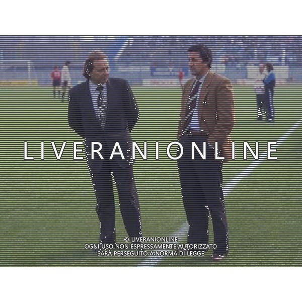 RETROSPETTIVA GINO CORIONI NELLA FOTO GINO CORIONI E ADELIO MORO AG ALDO LIVERANI SAS