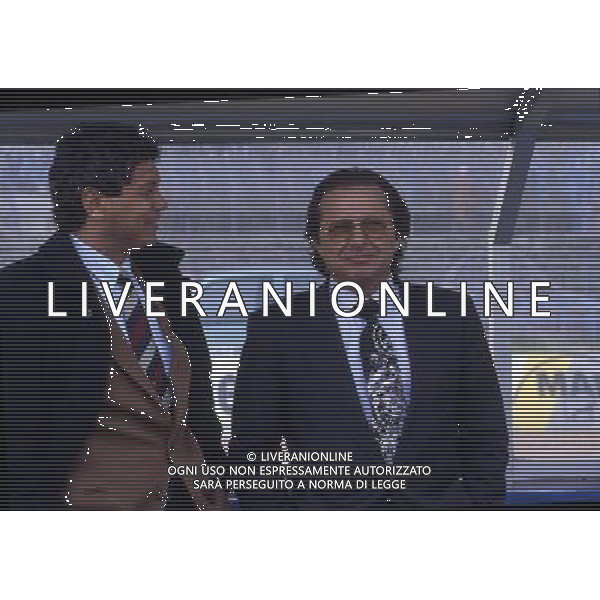 RETROSPETTIVA GINO CORIONI NELLA FOTO GINO CORIONI E MIRCEA LUCESCU AG ALDO LIVERANI SAS