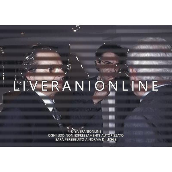 RETROSPETTIVA GINO CORIONI NELLA FOTO GINO CORIONI CON MASSIMO MORATTI AG ALDO LIVERANI SAS