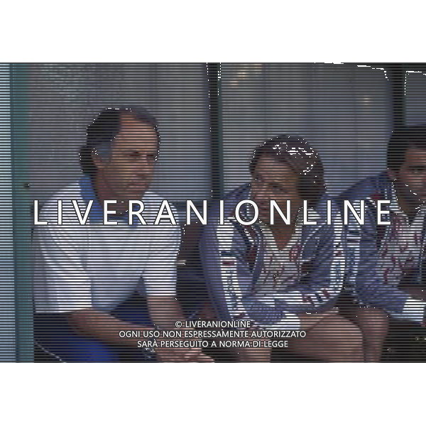 RETROSPETTIVA GINO CORIONI NELLA FOTO GINO CORIONI CON FRANCO SCOGLIO AG ALDO LIVERANI SAS