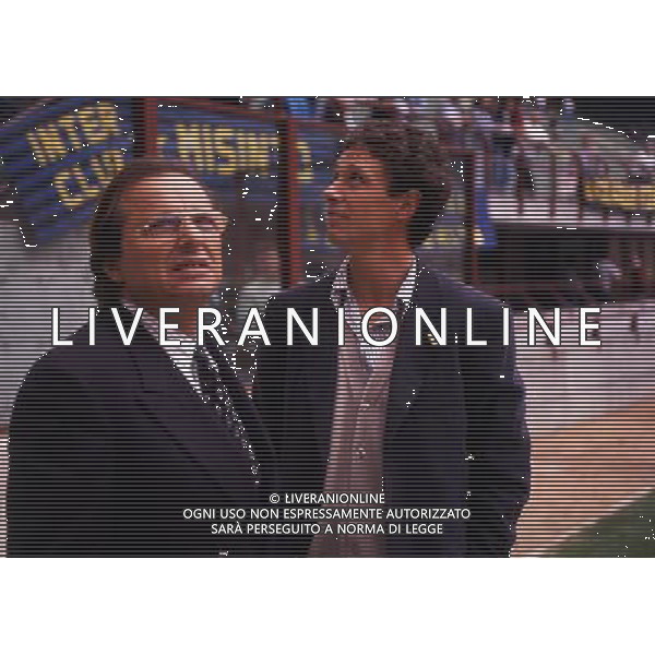 RETROSPETTIVA GINO CORIONI NELLA FOTO GINO CORIONI CON ROBERTO TRICELLA AG ALDO LIVERANI SAS