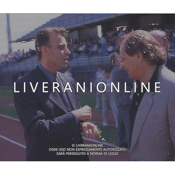 RETROSPETTIVA GINO CORIONI NELLA FOTO GINO CORIONI CON CORSI FABRIZIO AG ALDO LIVERANI SAS