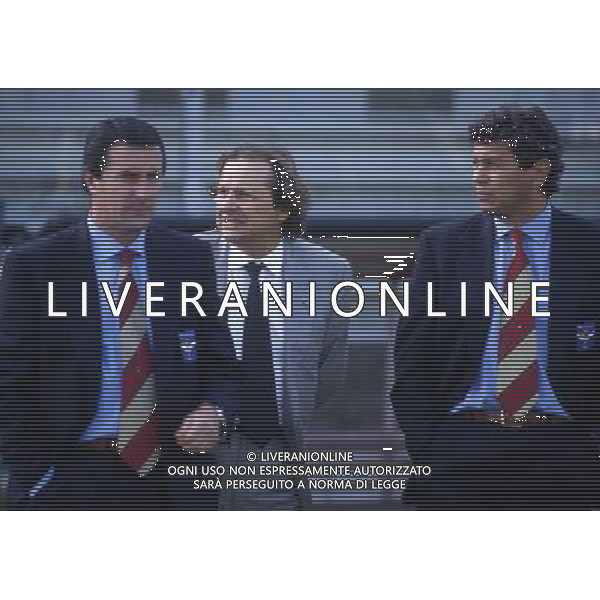 RETROSPETTIVA GINO CORIONI NELLA FOTO GINO CORIONI CON ADELIO MORO E MIRCEA LUCESCU AG ALDO LIVERANI SAS