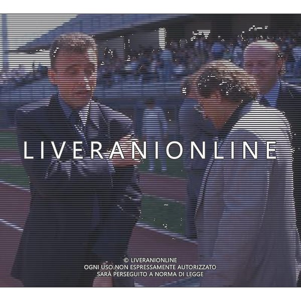 RETROSPETTIVA GINO CORIONI NELLA FOTO GINO CORIONI CON FABRIZIO CORSI AG ALDO LIVERANI SAS