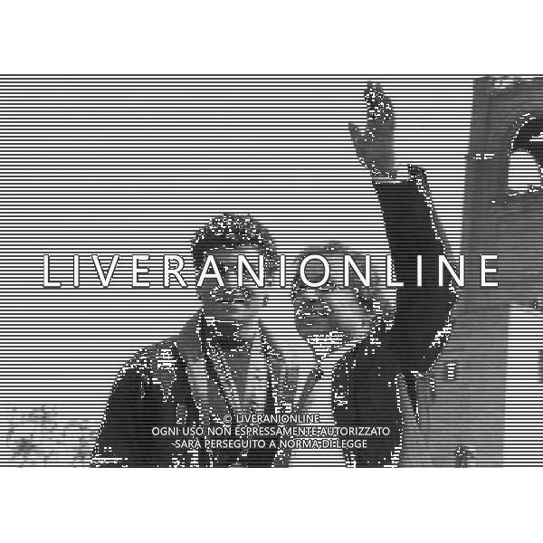 RETROSPETTIVA GINO CORIONI NELLA FOTO GINO CORIONI CON ALBERTO TOMBA AG ALDO LIVERANI SAS