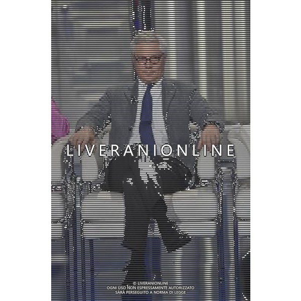 Roma - 31/03/2015 - Studi RAI Teulada - Porta a Porta - nella foto: Giovanni Pitruzzella presidente dell\'Autorita\' garante della concorrenza e del mercato / Ph. Fabrizio Corradetti - Ag. Aldo Liverani Sas
