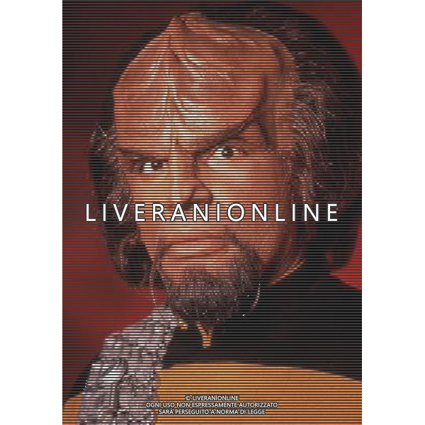 STAR TREK: \'THE NEXT GENERATION\' Serie Televisiva 1987/1994 nella foto Michael Dorn ©Archivio/AGENZIA ALDO LIVERANI SAS