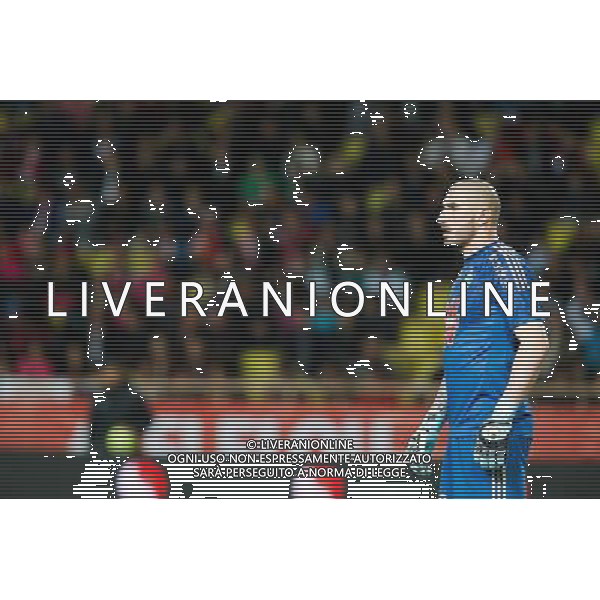 Stephane Ruffier - 03.04.2015 - Monaco / Saint Etienne - 31e journee Ligue 1 Photo : Sebastien Nogier / Icon Sport AG ALDO LIVERANI SAS ONLY ITALY