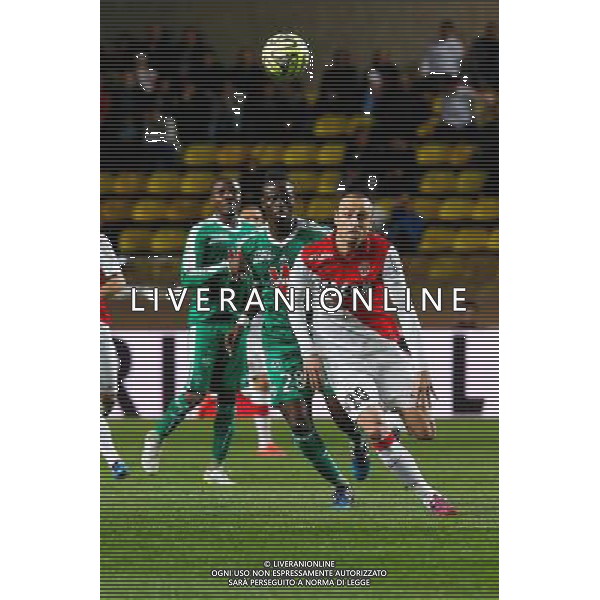Dimitar Berbatov / Ismael Diomande - 03.04.2015 - Monaco / Saint Etienne - 31e journee Ligue 1 Photo : Sebastien Nogier / Icon Sport AG ALDO LIVERANI SAS ONLY ITALY
