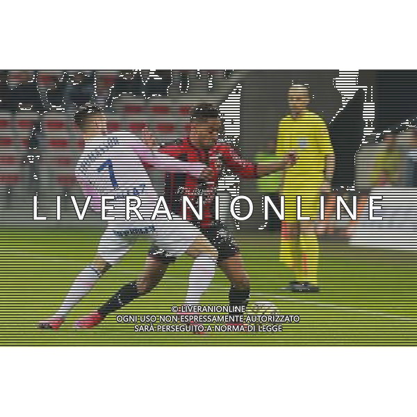 Jordan AMAVI / Adrien THOMASSON - 04.04.2015 - Nice / Evian Thonon - 31eme journee de Ligue 1 Photo : Serge Haouzi / Icon Sport /Agenzia Aldo Liverani sas - ITALY ONLY - EDITORIAL USE ONLY