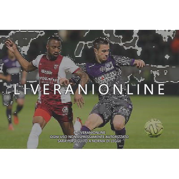 Romain METANIRE / Aleksandar PESIC - 04.04.2015 - Metz / Toulouse - 31eme journee de Ligue 1 Photo : Fred Marvaux / Icon Sport /Agenzia Aldo Liverani sas - ITALY ONLY - EDITORIAL USE ONLY