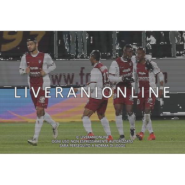 Joie Metz - Modibo MAIGA - 04.04.2015 - Metz / Toulouse - 31eme journee de Ligue 1 Photo : Fred Marvaux / Icon Sport /Agenzia Aldo Liverani sas - ITALY ONLY - EDITORIAL USE ONLY