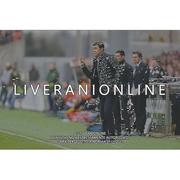 Hubert FOURNIER - 04.04.2015 - Guingamp / Lyon - 31eme journee de Ligue 1 Photo : Vincent Michel / Icon Sport /Agenzia Aldo Liverani sas - ITALY ONLY - EDITORIAL USE ONLY