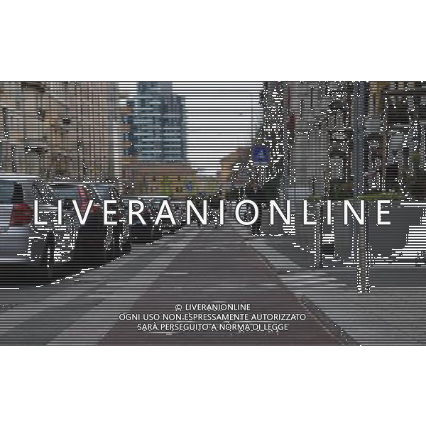 Milano Situazioni Milano - 03.04.2015 Nella Foto:Pista Ciclabile /Ph.Vitez-Ag. Aldo Liverani