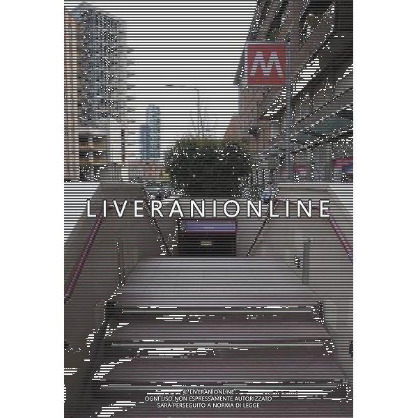 Milano Situazioni Milano - 03.04.2015 Nella Foto:Nuova fermata Metro Lilla numero 5 \'ISOLA\' /Ph.Vitez-Ag. Aldo Liverani