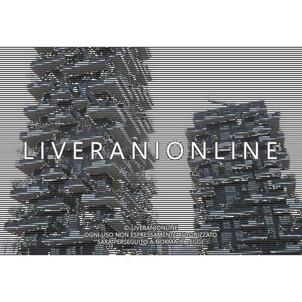 Milano Situazioni Milano - 03.04.2015 Nella Foto:Nuovi Palazzi zona Isola/Porta Garibaldi \'Verde Verticale\' /Ph.Vitez-Ag. Aldo Liverani