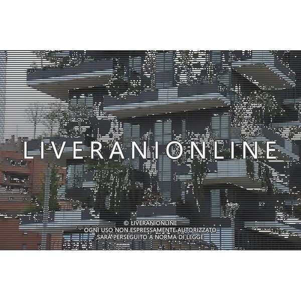 Milano Situazioni Milano - 03.04.2015 Nella Foto:Nuovi Palazzi zona Isola/Porta Garibaldi \'Verde Verticale\' /Ph.Vitez-Ag. Aldo Liverani