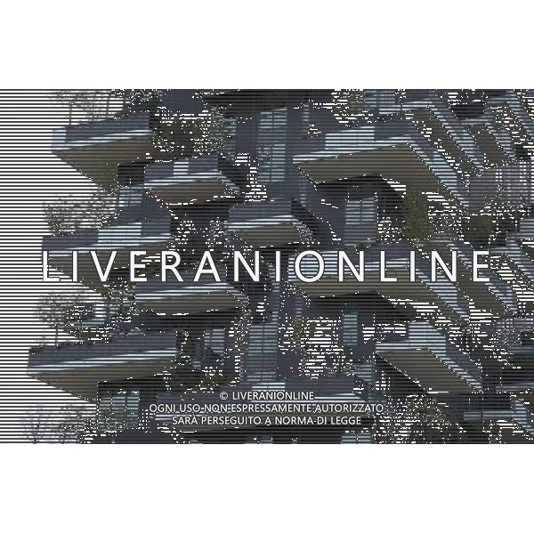 Milano Situazioni Milano - 03.04.2015 Nella Foto:Nuovi Palazzi zona Isola/Porta Garibaldi \'Verde Verticale\' /Ph.Vitez-Ag. Aldo Liverani