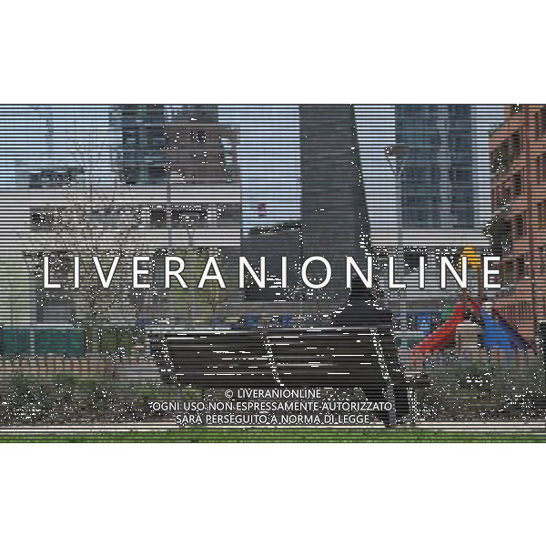 Milano Situazioni Milano - 03.04.2015 Nella Foto:Parco,Panchine /Ph.Vitez-Ag. Aldo Liverani