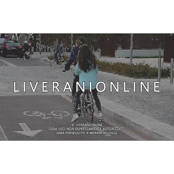 Milano Situazioni Milano - 03.04.2015 Nella Foto:Pista Ciclabile /Ph.Vitez-Ag. Aldo Liverani