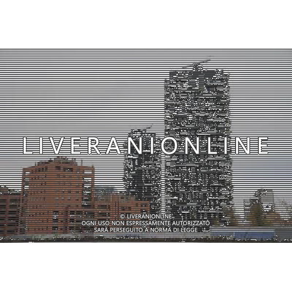 Milano Situazioni Milano - 03.04.2015 Nella Foto:Nuovi Palazzi zona Isola/Porta Garibaldi \'Verde Verticale\' /Ph.Vitez-Ag. Aldo Liverani