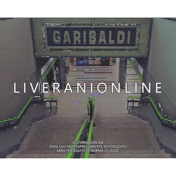 Milano Situazioni Milano - 03.04.2015 Nella Foto:Stazione Metro Garbaldi FS /Ph.Vitez-Ag. Aldo Liverani