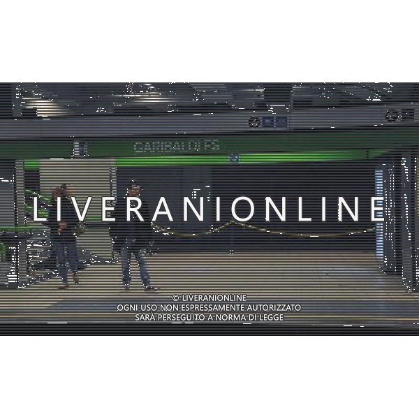 Milano Situazioni Milano - 03.04.2015 Nella Foto:Stazione Metro Garbaldi FS /Ph.Vitez-Ag. Aldo Liverani