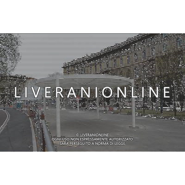 Milano Situazioni Milano - 03.04.2015 Nella Foto:Nuova Installazione per la rete WIFI EXPO 2015 #NEVICATA 14 in Piazza Castello Sforzesco /Ph.Vitez-Ag. Aldo Liverani