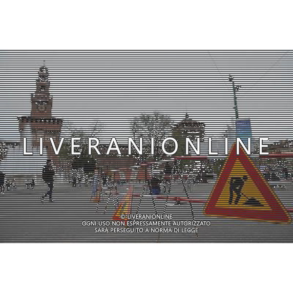 Milano Situazioni Milano - 03.04.2015 Nella Foto:Lavori in corso a Milano /Ph.Vitez-Ag. Aldo Liverani