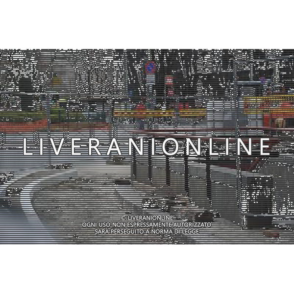 Milano Situazioni Milano - 03.04.2015 Nella Foto:Lavori in corso a Milano /Ph.Vitez-Ag. Aldo Liverani