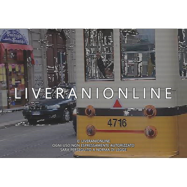 Milano Situazioni Milano - 03.04.2015 Nella Foto:Tram Milano, Particolare /Ph.Vitez-Ag. Aldo Liverani