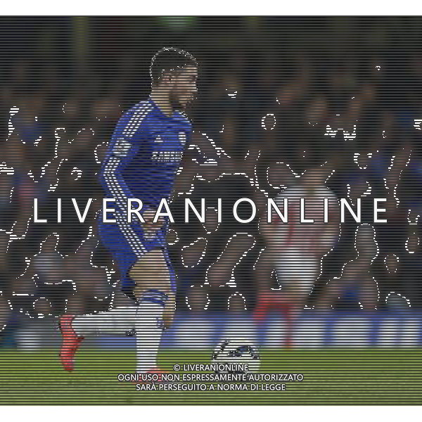 Chelsea\'s Eden Hazard in action during todays match Photographer Craig Mercer/CameraSport Football - Barclays Premiership - Chelsea v Stoke City - Saturday 4th April 2015 - Stamford Bridge - London © CameraSport - 43 Linden Ave. Countesthorpe. Leicester. England. LE8 5PG - Tel: +44 (0) 116 277 4147 - admin@camerasport.com - www.camerasport.com AG ALDO LIVERANI SAS ONLY ITALY