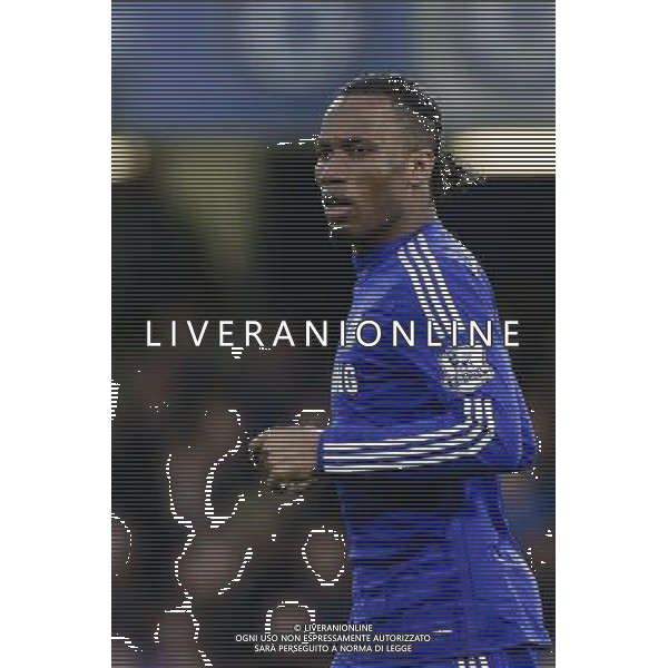 Chelsea\'s Didier Drogba during today\'s match Photographer Craig Mercer/CameraSport Football - Barclays Premiership - Chelsea v Stoke City - Saturday 4th April 2015 - Stamford Bridge - London © CameraSport - 43 Linden Ave. Countesthorpe. Leicester. England. LE8 5PG - Tel: +44 (0) 116 277 4147 - admin@camerasport.com - www.camerasport.com AG ALDO LIVERANI SAS ONLY ITALY