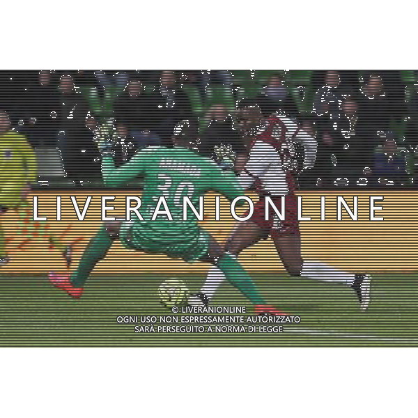 Goal Metz - 3e but Modibo MAIGA - 04.04.2015 - Metz / Toulouse - 31eme journee de Ligue 1 Photo : Fred Marvaux / Icon Sport AG ALDO LIVERANI SAS ONLY ITALY