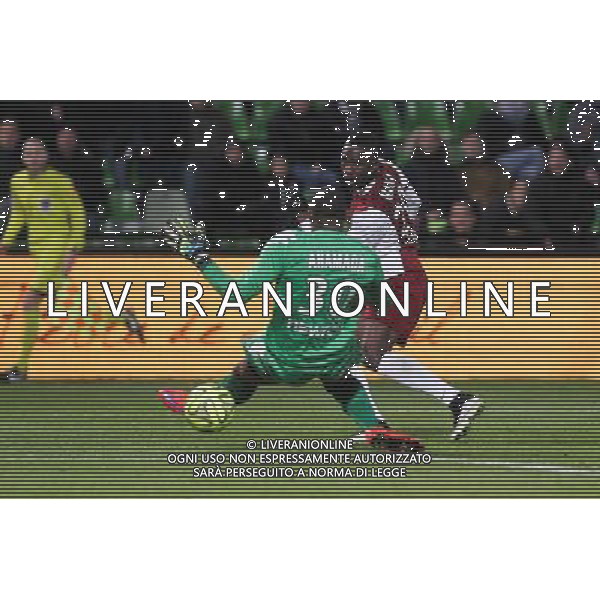 Goal Metz - 3e but Modibo MAIGA - 04.04.2015 - Metz / Toulouse - 31eme journee de Ligue 1 Photo : Fred Marvaux / Icon Sport AG ALDO LIVERANI SAS ONLY ITALY