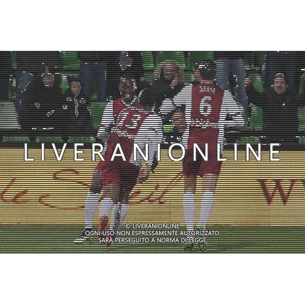 Joie Metz - Modibo MAIGAC - 04.04.2015 - Metz / Toulouse - 31eme journee de Ligue 1 Photo : Fred Marvaux / Icon Sport AG ALDO LIVERANI SAS ONLY ITALY