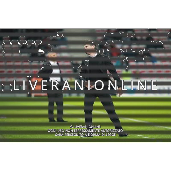 Claude PUEL - 04.04.2015 - Nice / Evian Thonon - 31eme journee de Ligue 1 Photo : Serge Haouzi / Icon Sport AG ALDO LIVERANI SAS ONLY ITALY